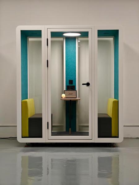 Modular Modern Telephone Booth , Soundproof Office Phone Booth