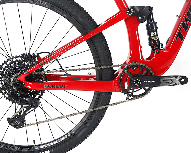 Логотип подвеса волокна углерода T1000 полным подгонянный горным велосипедом