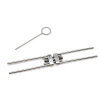 Instruments dentaires en acier inoxydable de type normal et de type pied-de-biche Orthodontique Mini Expandant vis de rétraction vis Hyrax