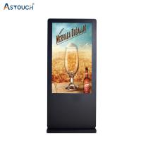 Le totem extérieur Pcap d'affichage numérique d'écran tactile touchent le Signage visuel de Digital