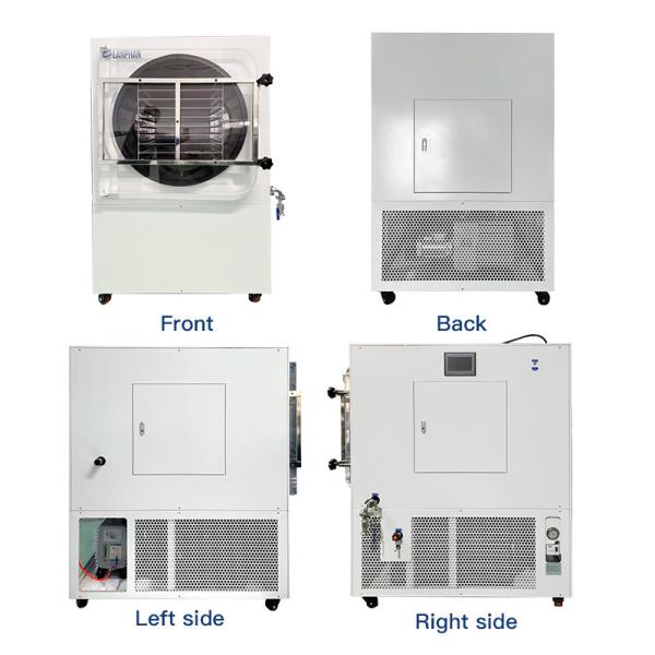 5m2 18 Trays Vacuum Lyophilizer Freeze Dryer Small Commercial Freeze Drying Equipment