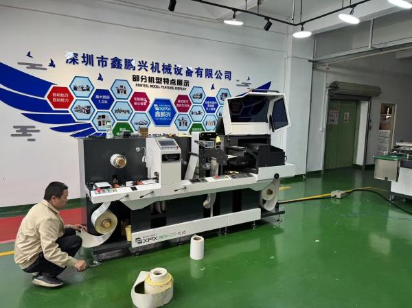 Pantone colors Eighty Percent Coverage Max speed 400m/min Digital Die Cutting And Printing Machine Max feeding width 460mm