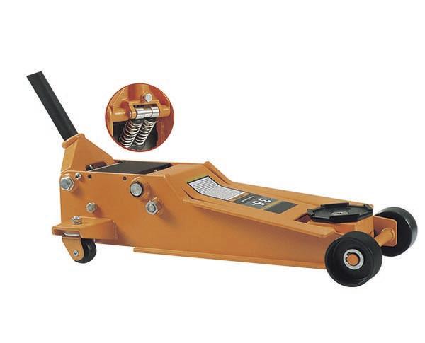 JTLJ-C Cric inférieur Cadre en acier entièrement soudé pour une durée de vie de l'outil plus longue Capacité de levage de 3,5 tonnes Hauteur min. 100 mm