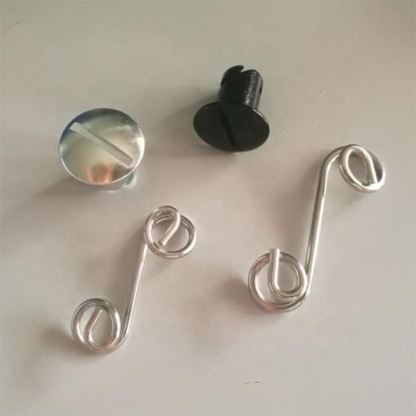 Solución de reemplazo universal de cuatro vueltas de aluminio estándar universal Dzus sujetador 7/16.500 largo con muelles 1-3/8 