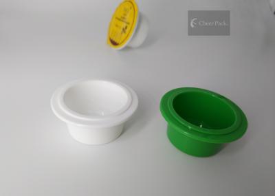 bloco redondo PP da receita da cápsula de uma capacidade de 10 ml material para produtos dos cuidados com a pele