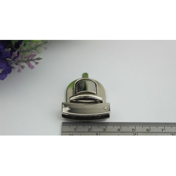 Fashionable design bag fitting zinc alloy gold color snap press locks for purse