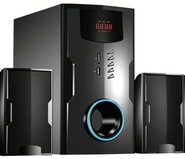 2.0CH KTV professional stage active speaker with USB/SD/FM