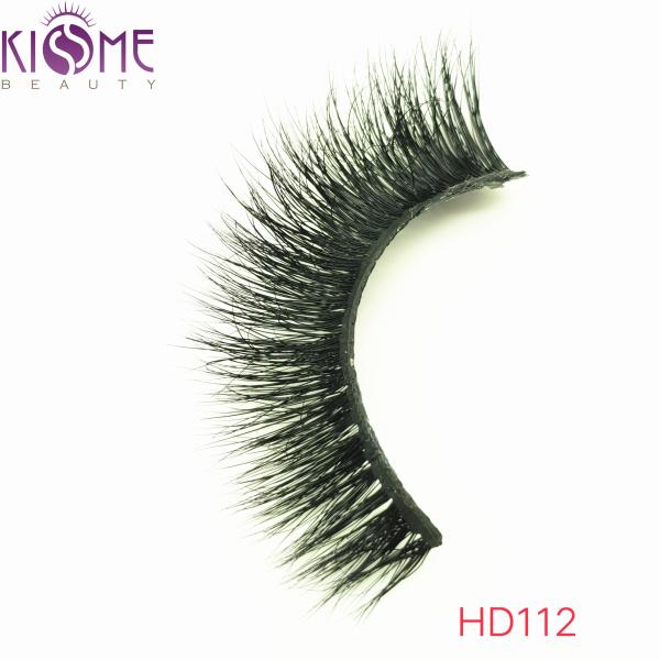 Long Crisscross Natural Mink Individual Lashes Fashionable For Photo Shoot