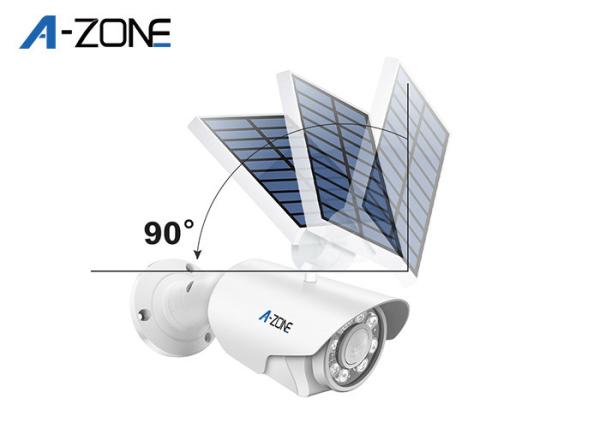 Panel Outdoor Solar Security Lights 800 LM With Night Light Motion Sensor