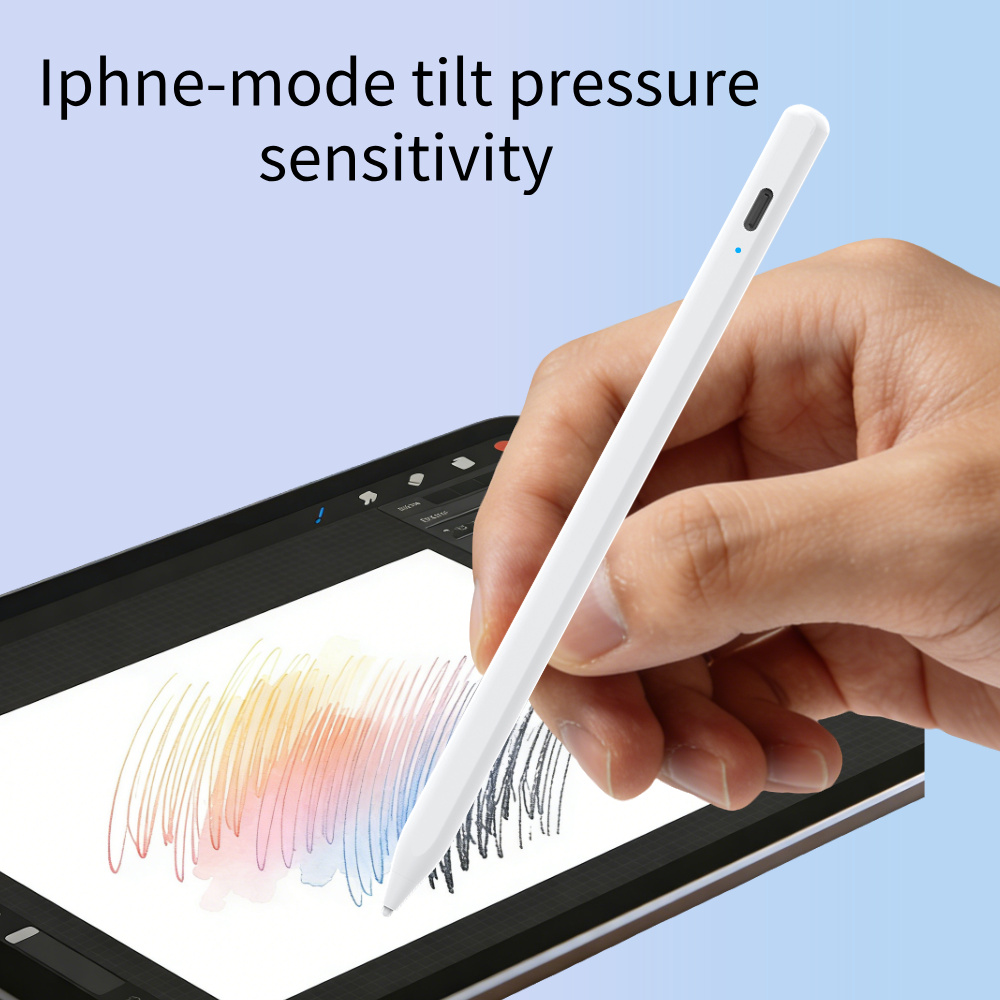 Push Switch Stylus Pen for apple Pencil with Led Power Indicators Palm Rejection Touch Pencil for 2018 to 2026 ipad Pencil