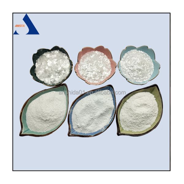 Snow White Synthetic Mica Flakes and Powder with 6mm-3000mesh Dimensions from Mica