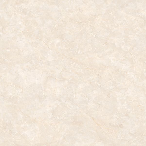 Light Yellow Marble 800x800mm Non-slip Polished Glazed Porcelain Tiles For Office
