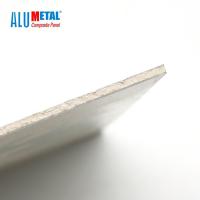 Painéis de parede compostos de alumínio à prova de fogo do painel de B1 1250mm para a garagem 0.50mm
