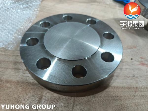 ASTM B564 N04400 Monel 400 alliage de nickel en acier forgé à l'aveugle avec flange de face surélevée B16.5