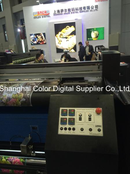 Direct To Fabric Digital Textile Printing Machine Outdoor Printer For Home Decoration