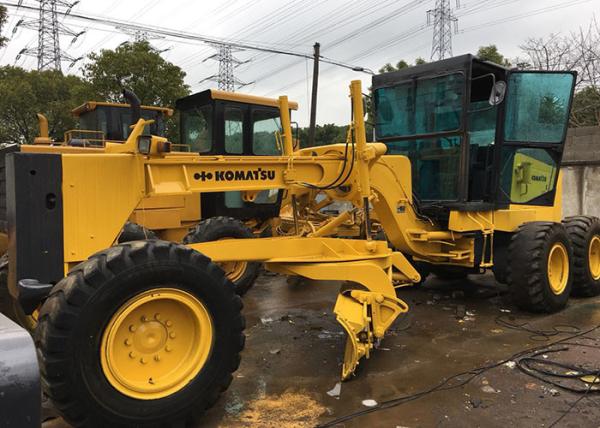 Japan Original Komatsu GD511 Motor Graders No Crack High Working Efficiency