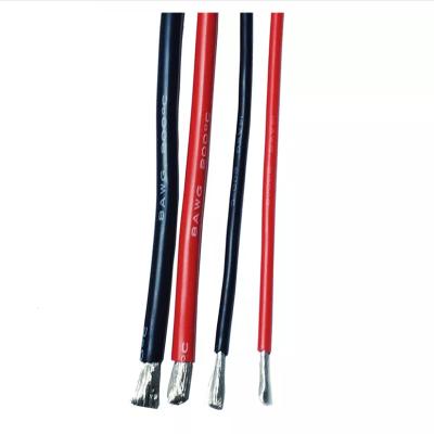 Copper 8 AWG Flexible Silicone Cable 1650/0.08 600V 200 Degree