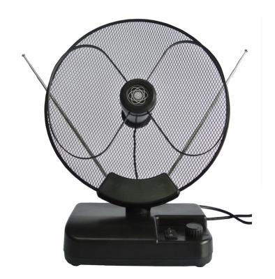 Antena interna do amplificador HDTV do sinal da escala de 50 milhas ativa | FM/frequência ultraelevada/VHF com controle do ganho