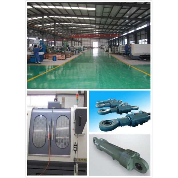 Double Acting OEM 100 Ton Heavy Duty High Pressure Hydraulic Rams Cylinders