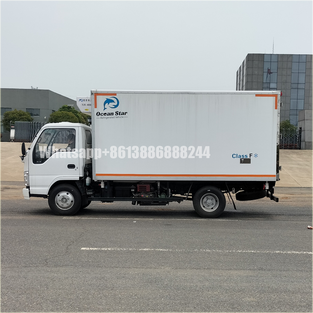 I  Suzu  Export Refrigerator Truck  Hot Sale of Refrigerated Trucks