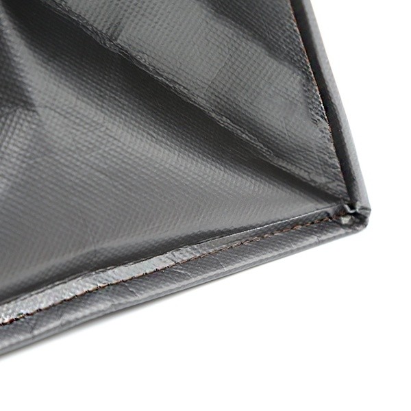 Black Wholesale thermal insulated cooler laminated bags with hoop & loop for promotional