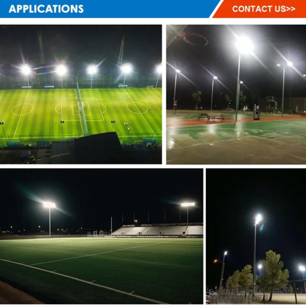 Водонепроницаемость IP65 светодиодное освещение стадиона светодиодное спортивное освещение для помещений 6500K