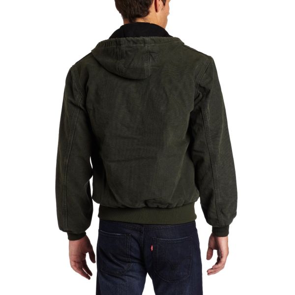 Куртка длинних людей втулки с клобуком