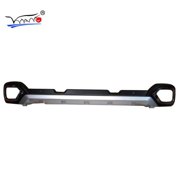 167 * 24 * 24cm Car Rear Bumper Guard , Silver / Black Auto Rear Bumper Protector D006 Model