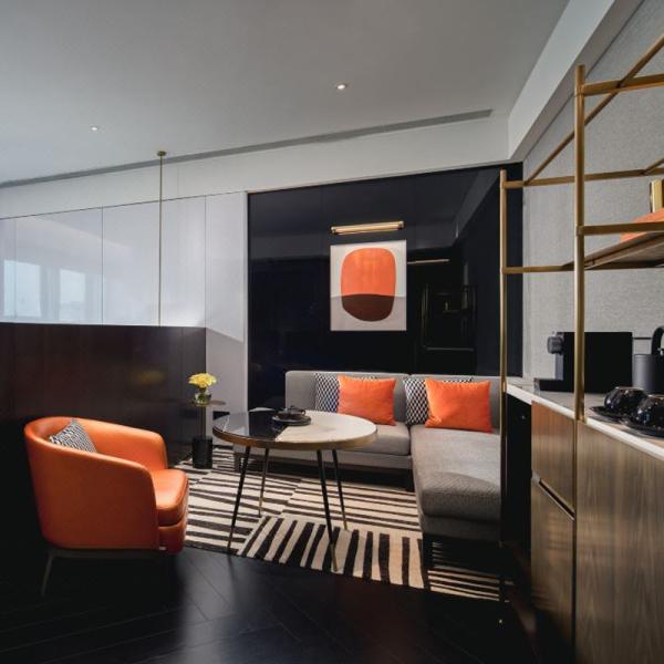 5 Star Hotel Foshan Double Bedroom Set Furniture With Three Guarantees Within 2 Years