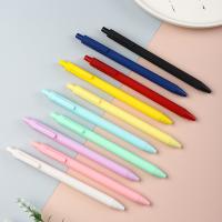 Le stylo à encre créatif en gel de bureau minimaliste, le stylo à imprimer en macaron, le stylo cadeau en gel aux couleurs douces