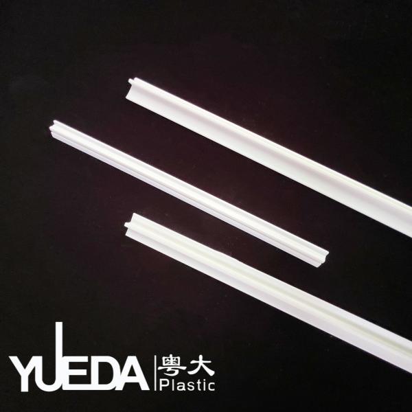 SGS Tailor Made PVC Plastic Profiles For Windows Doors / Tables / Bed Boards