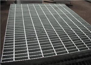 19-W-4 serrilhou aço galvanizado grating/aberto de aço dos passos de escada da