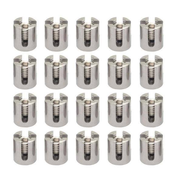 Tecnología de fundición Cintas transversales de cable de acero inoxidable ajustables para abrazaderas de cable