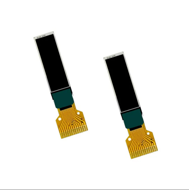 0.63 дюймовый крошечный микро OLED дисплей Прозрачный 120X28 разрешение Мини размер