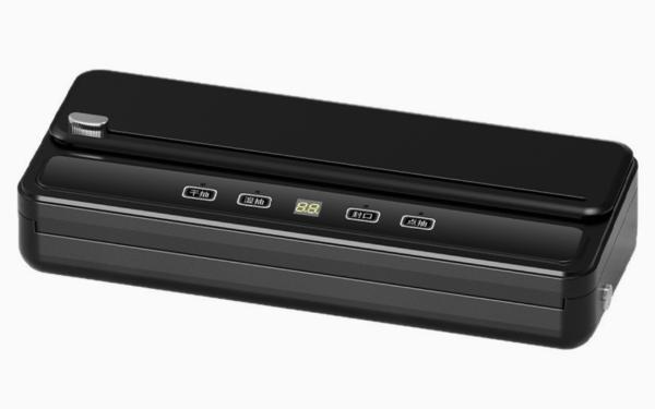 Compact Vacuum Sealer Machine 200W Strong Suction  Dry / Wet Mode Built In Cutter