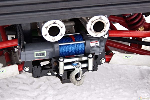 10mm X 30m 23000 Lbs Synthetic Atv Winch Cable , 2/5