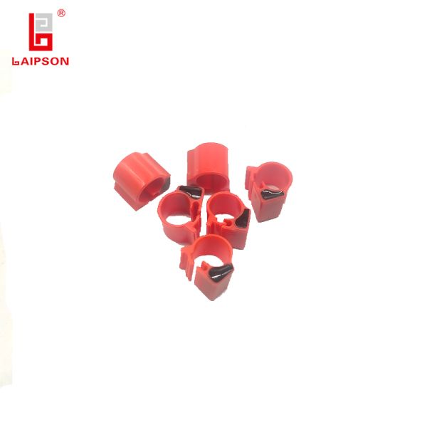 RFID Animal Ear Tag plastic pigeon foot ring adjustable size with low drop rate and strict tests for animal identification