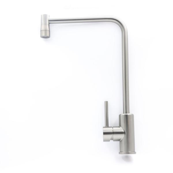 Stainless Steel Waterfall Hot Cold Water Mixer Tap 40*25cm