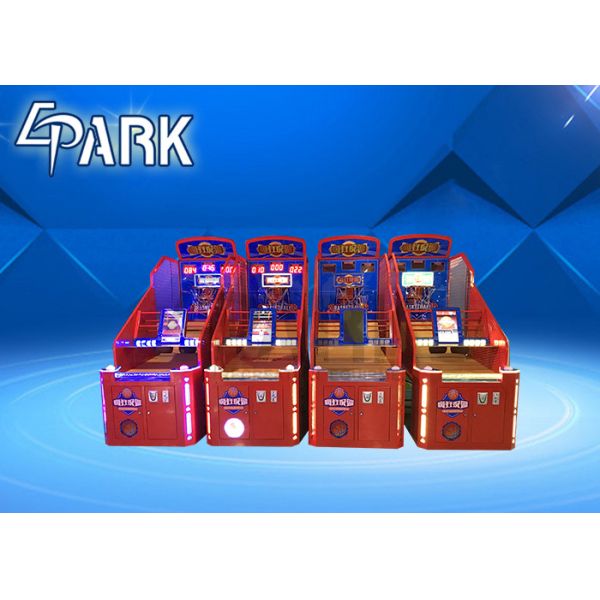 Crazy Indoor Arcade Basketball  hoop coin operated Game Machine For Children / adult