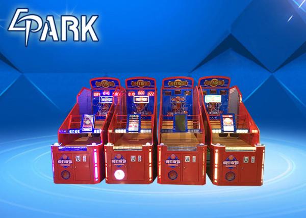 Crazy Indoor Arcade Basketball shooting hoop coin operated Game Machine For Children / adult