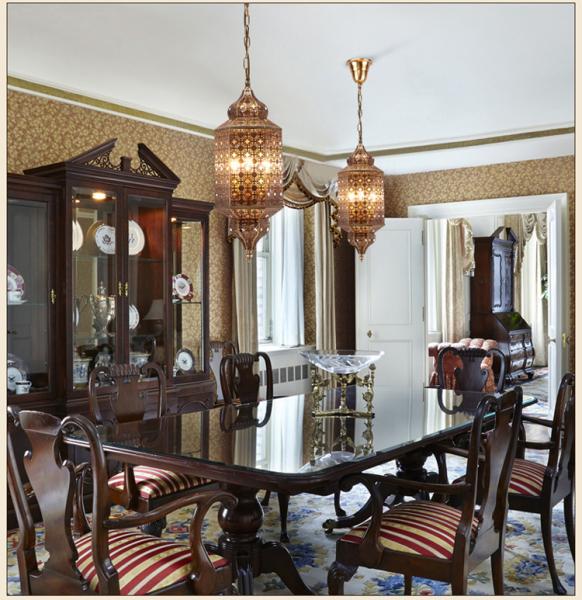 Middle East Style Mosque chandelier for Dining room Restaurant Lighting (WH-DC-01)