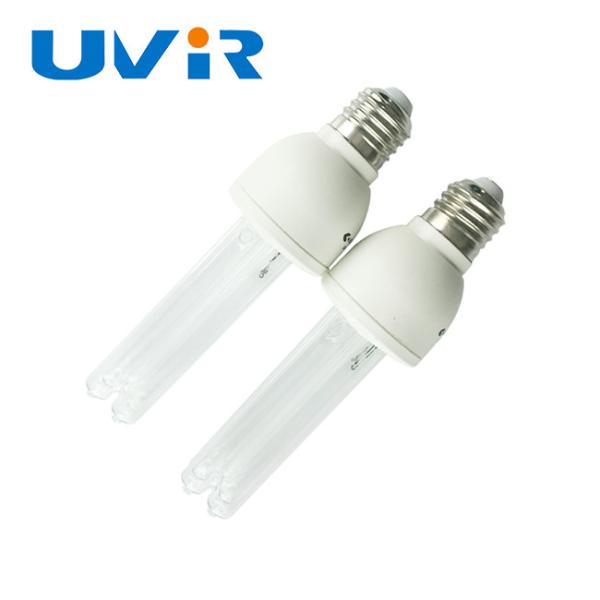 E27 UV Germicidal Lamp 15W 25W Quartz Glass UVC Disinfection