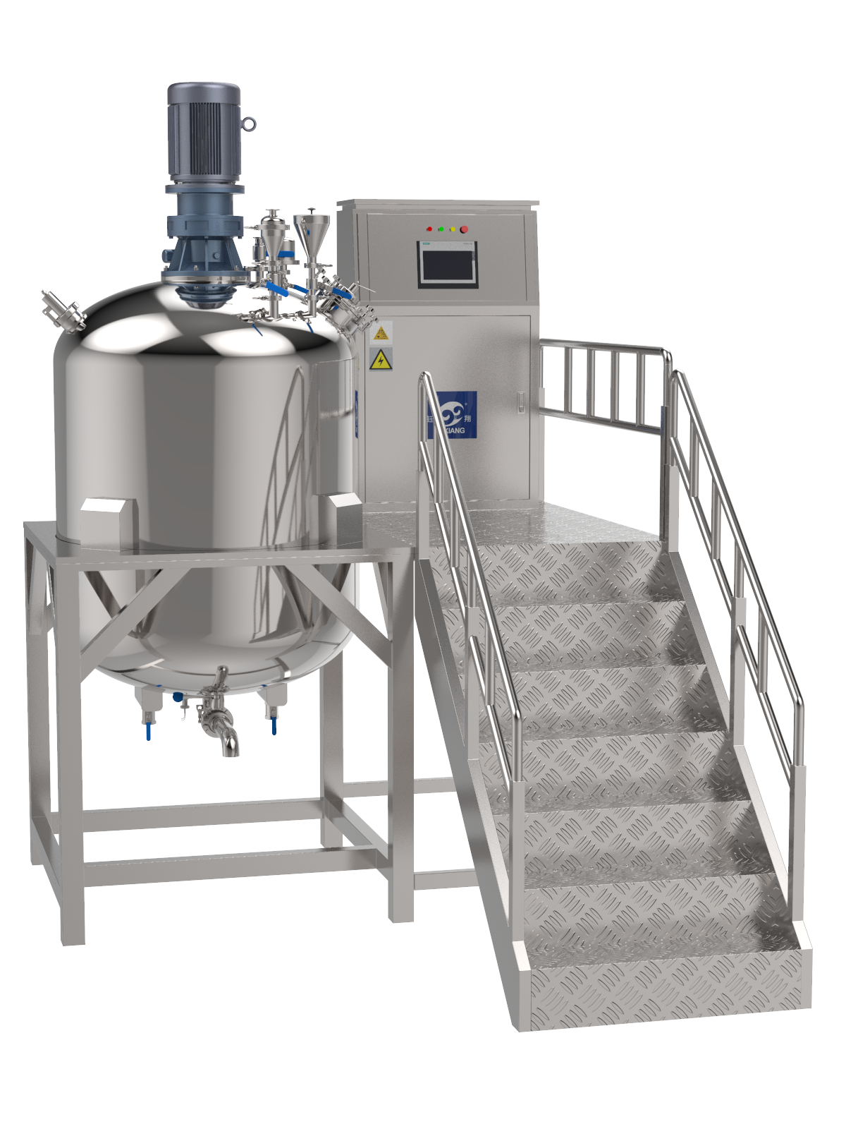 Liquid Detergent Mixing Machine Homogenizer Mixer Machine Liquid Soap Mixing