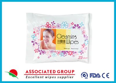 O removedor não tecido da composição da mão limpa o bloco Resealable individual da higiene feminino
