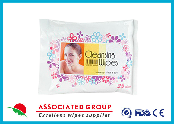 Nonwoven перевозчик макияжа руки обтирает пакет женственной гигиены индивидуальный Resealable