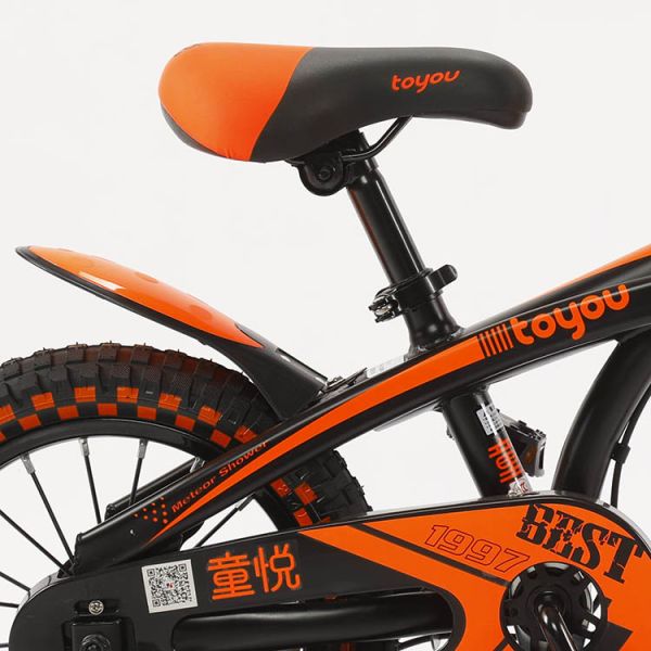 14 16 18 pouces Vélos pour 3 à 9 ans Garçons et filles Épaisseur pneus antidérapants en acier au carbone Matériau de la fourchette personnalisation