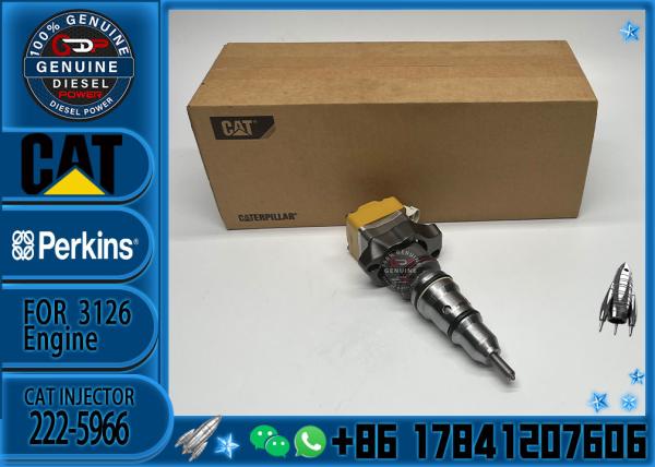 Diesel engine fuel injector 222-5966 2225966 diesel injector assembly fuel injection spare parts 222-5966