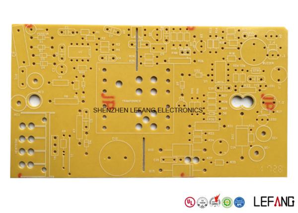 1 OZ / 35 µM Copper Single Layer Pcb Board , Power Bank Circuit Board 1.6 MM