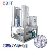 Fabricante de hielo de tubo transparente y comestible de 3 toneladas