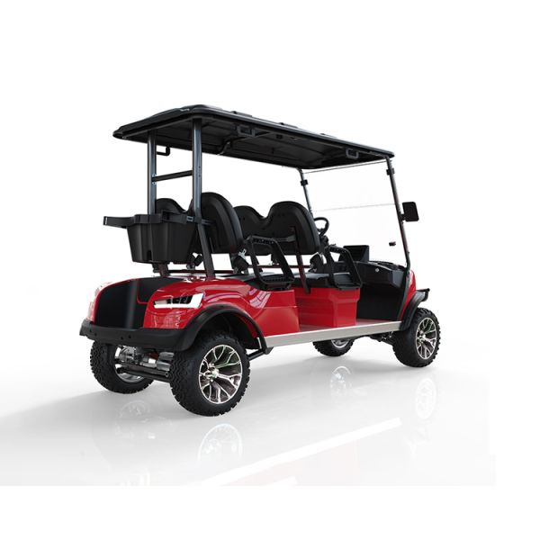 Max Speed 25-30km/h Front Disc Rear Disc Brake System NL-JY4.G 4 Passenger Electric Hunting Car Electric Golf Cart for Club